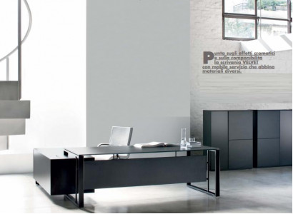 Schreibtisch Arbeitstisch Bürotisch Tisch Computertisch Eckschreibtisch Frezza